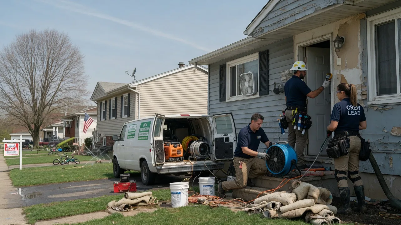 Flood Cleanup in Hubbardston, MA near me